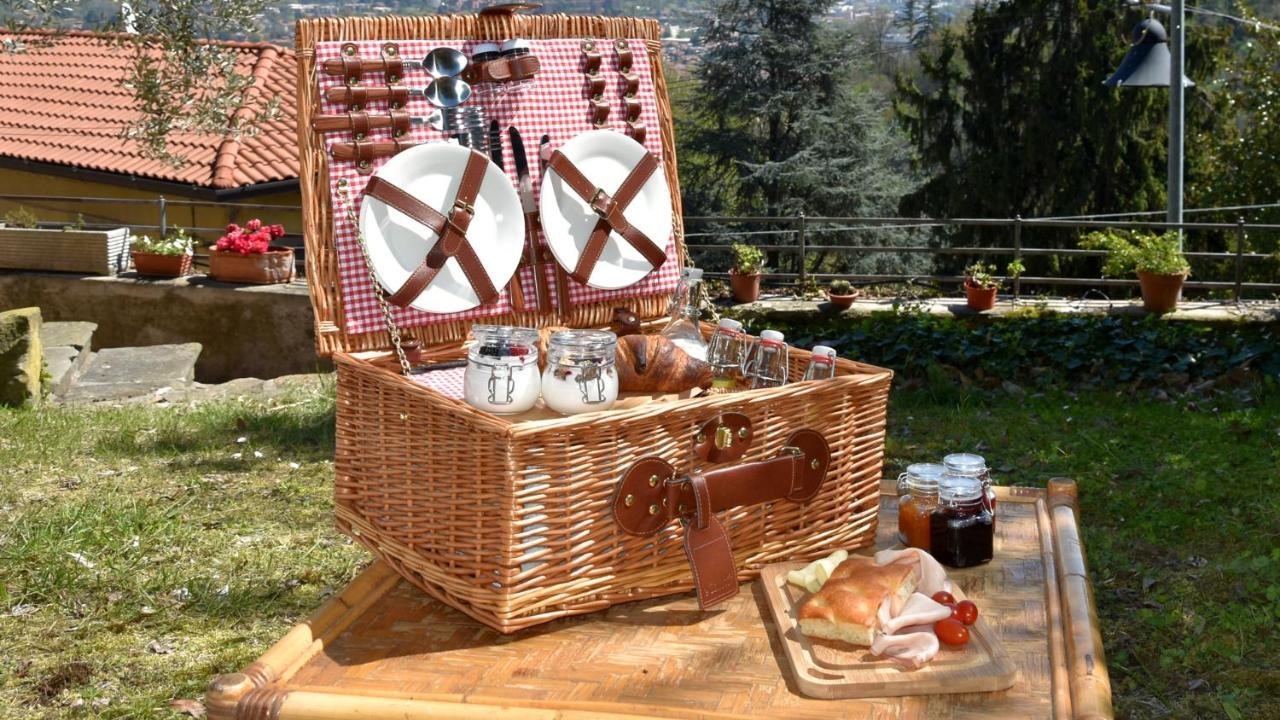 Il Giardino Di Berbech Citta Alta-Ulivo Leilighet Bergamo Eksteriør bilde